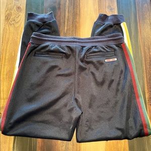 Jared Lang Joggers - Large blue w/side stripes!